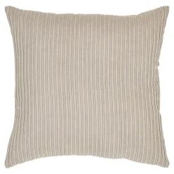 BRUGES Textile·Coussins|Coussin de canapé beige, motif linéaire