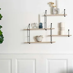 Décorations Murales|Décoration murale métal noir – coucher de soleil et oiseaux