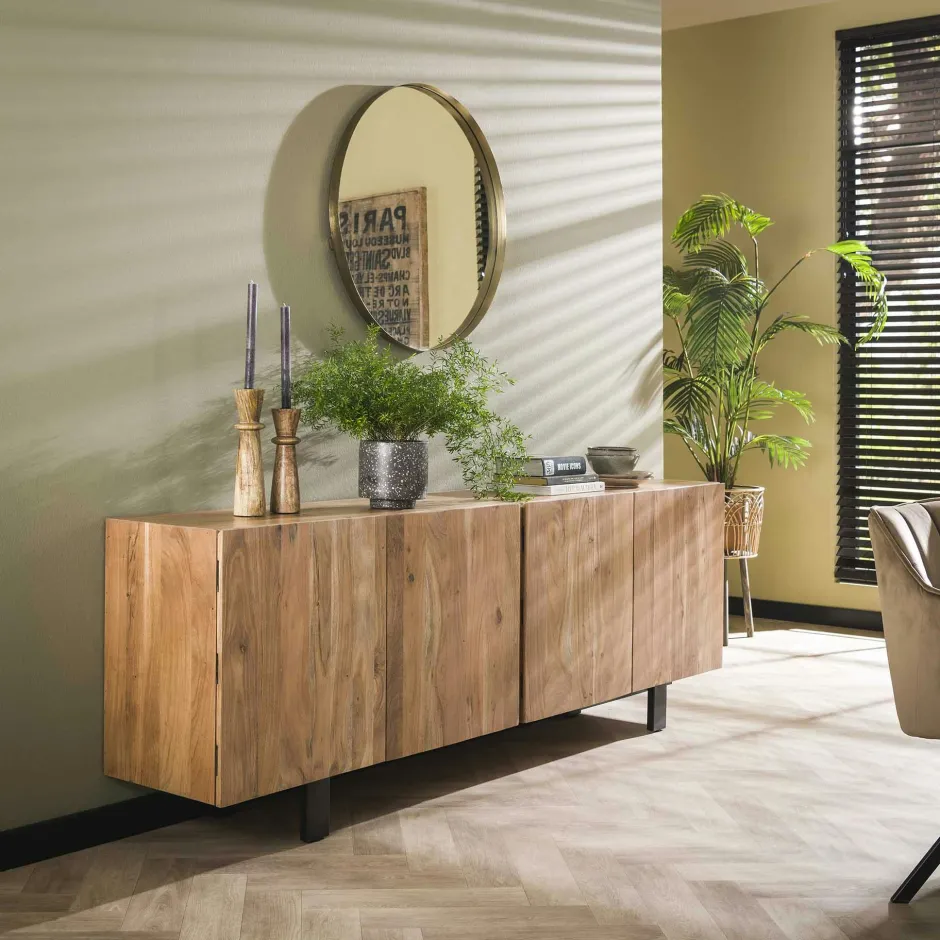 Melbourne Meubles De Salon·Etagères Murales|Meubles De Rangement·Etagères Murales|Etagère cube murale en bois d'acacia (lot de 3)