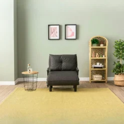 IBARRA Fauteuils Convertibles|Fauteuil convertible écru inclinaison réglable 175 cm