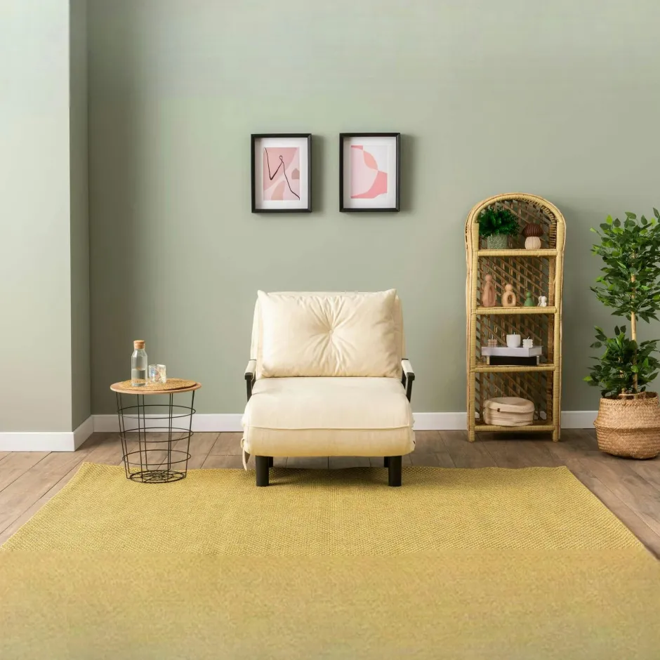 IBARRA Fauteuils Convertibles|Fauteuil convertible gris clair couchage 175 cm