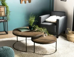 IENA Fauteuils En Tissu|Fauteuil détente vert sapin pivotant avec repose-pieds