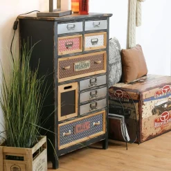 TIM Univers Déco·Scandinave Hygge|Fauteuils En Tissu|Fauteuil en tissu blanc à bouclette