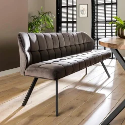 Melbourne Univers Déco·Design Contemporain|Fauteuils En Tissu|Fauteuil pivotant velours beige pied étoile (lot de 2)