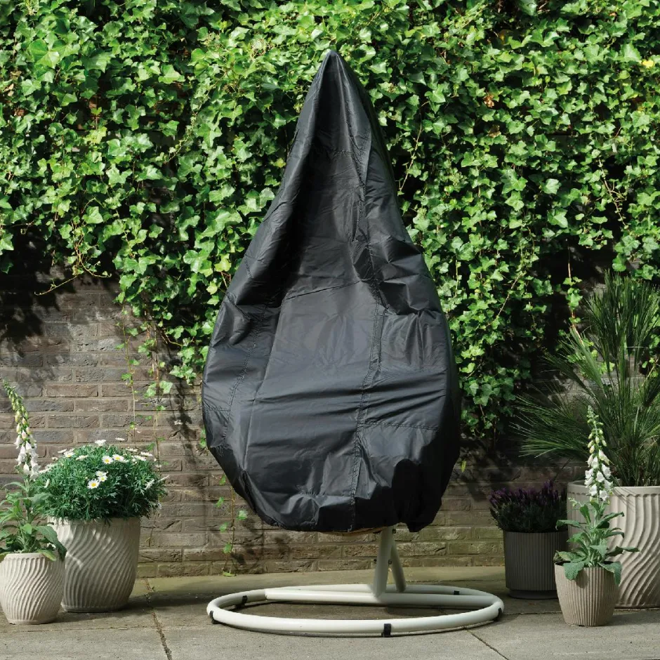 SOUTH BEACH Univers Déco·Maison De Campagne|Fauteuils Suspendus|Fauteuil suspendu résine noire