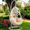 SOUTH BEACH Fauteuils Suspendus|Fauteuil œuf suspendu blanc