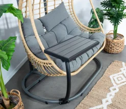 SOUTH BEACH Fauteuils Suspendus|Fauteuil œuf suspendu blanc