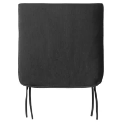 MENDOZA Textile·Galettes De Chaise|Chaises De Jardin|Galette de chaise noire