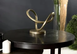 NADOR Vases|Grand vase alu martelé style amphore couleur cuivre/noir H99,5 cm