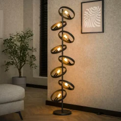 RALF Lampadaires|Lampes À Poser·Lampe Style Industriel|Lampadaire design 3 anneaux