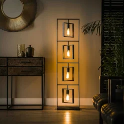 RALF Lampadaires|Lampadaire industriel cadres 4 lampes