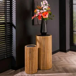 TRIBECA Lampes À Poser·Lampe Style Industriel|Lampe de salon avec abat-jour effet maille