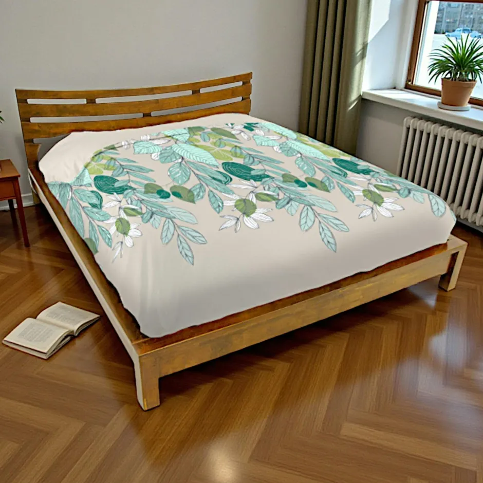 Niagara Lits 2 Places|Lit 2 places couchage 180x200 avec tête de lit basse Hévéa 196x214x80cm