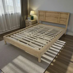 Helena Lits 2 Places|Lit 2 places Hévéa pour couchage 160x200 174x210x115cm