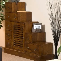 Lola Meubles De Rangement·Petits Meubles De Rangement|Meuble escalier double face 76x76cm