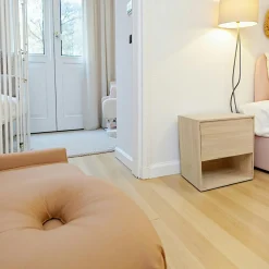 Baltic Meubles De Rangement·Petits Meubles De Rangement|Meuble Hévéa 1 grand tiroir, 1 niche basse 60x50x65cm