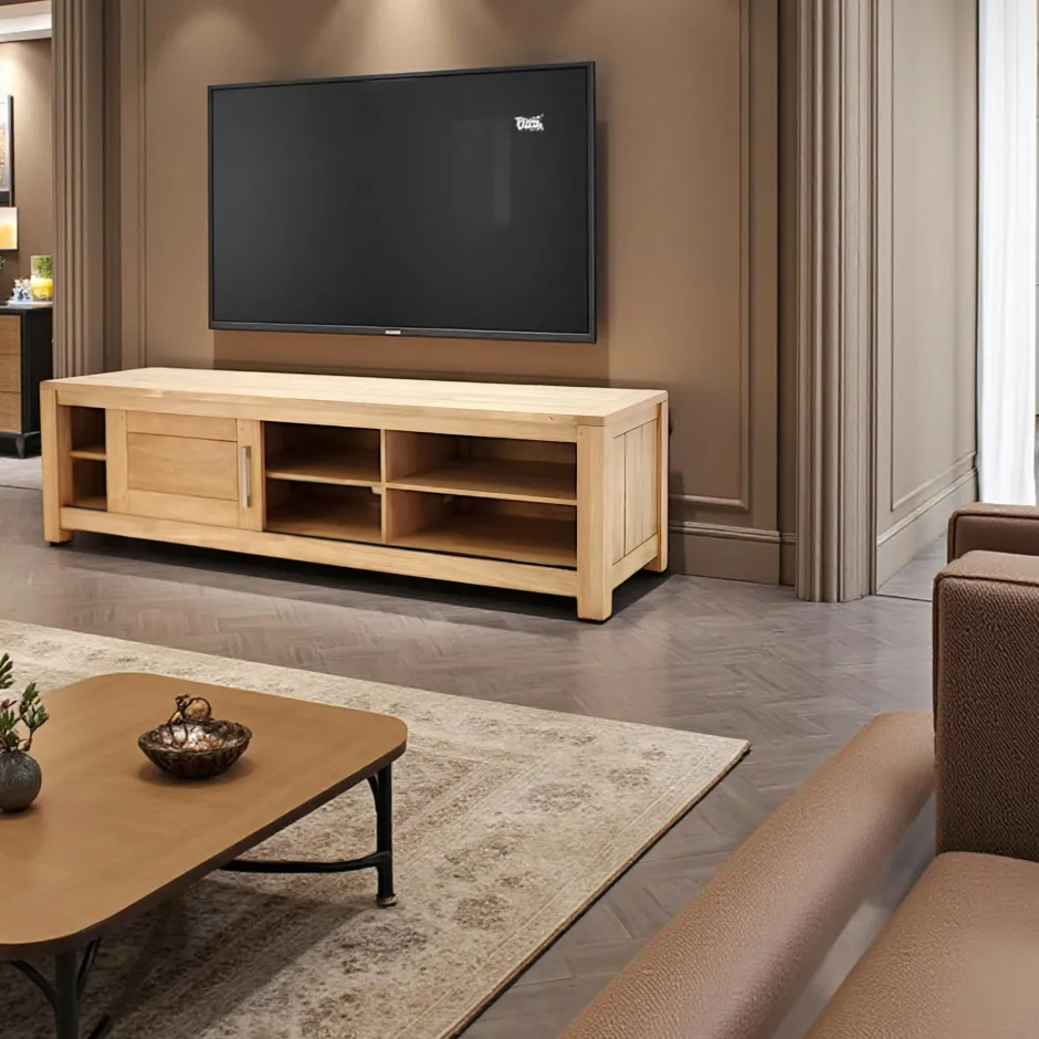 Attan Meubles Tv Scandinaves|Meubles Tv En Bois|MEUBLE TV 160CM