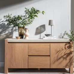 TREVI Meubles Tv En Bois|Meuble tv moderne avec rangement