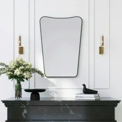 CODY Miroirs|Miroir mural moderne asymétrique 70 cm - style organique