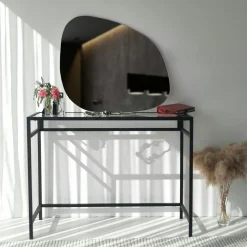 CODY Miroirs|Miroir mural organique forme galet 85 cm - style design