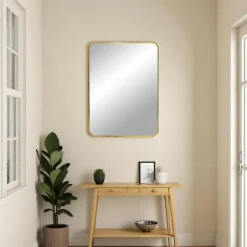 SEOUL Miroirs|Miroir ovale avec cadre noir 50x80 cm