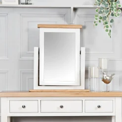 NAXOS Miroirs|Meubles De Chambre·Coiffeuses|Miroir pour meuble coiffeuse blanc