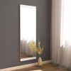 CODY Miroirs|Miroir rectangulaire blanc 120 cm - à poser ou suspendre