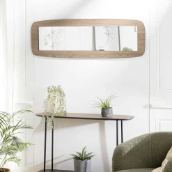 Landaise Miroirs|Miroir rectangulaire cadre bois moderne