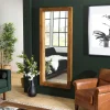 Swing Miroirs|Miroir rectangulaire en bois de teck 180 cm