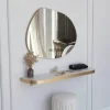 CODY Miroirs|Miroir rond organique 75 cm - entrée, salle de bains