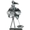 Objets Décoration·Figurines / Statues|Objet déco à poser femme argent