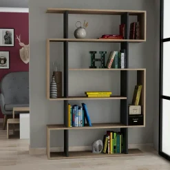 Swing Tables Basses Scandinaves|Tables Basses Rondes|Petite table basse ronde teck recyclé structure filaire noire