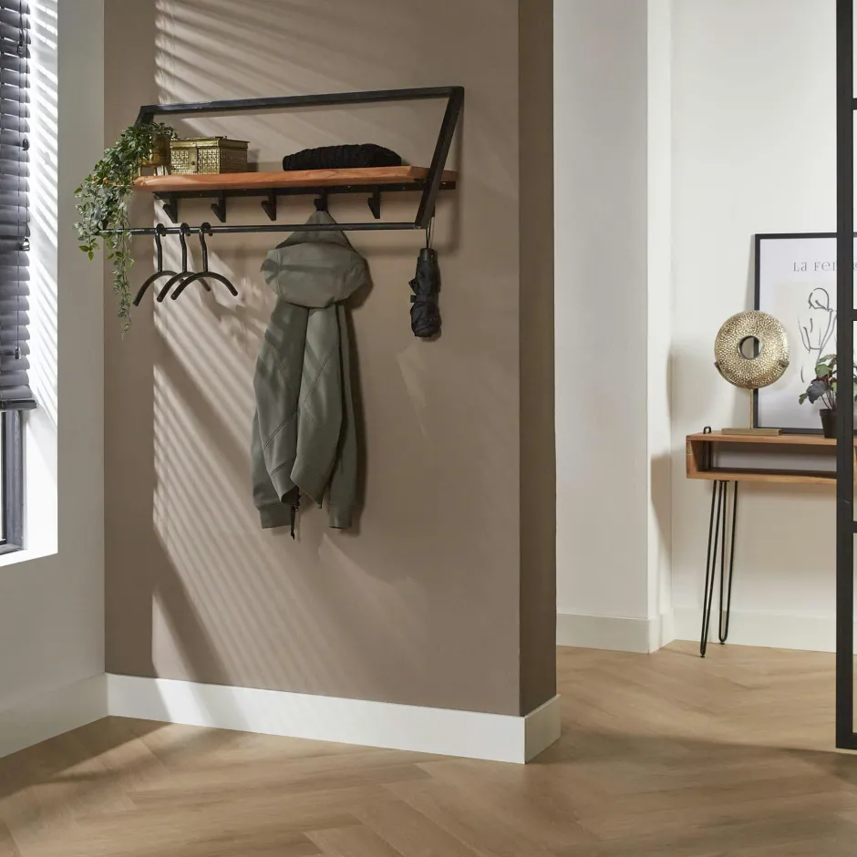 Melbourne Meubles D'Entrée·Portemanteaux|Portemanteaux Industriels|Portemanteau mural moderne 6 patères