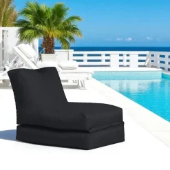 ARTA Coussins / Poufs De Jardin|Pouf bain de soleil extérieur taupe