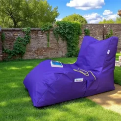 ARTA Transats / Bains De Soleil|Pouf bain de soleil XXL imperméable – violet