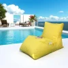 ARTA Transats / Bains De Soleil|Pouf bain de soleil XXL imperméable – jaune