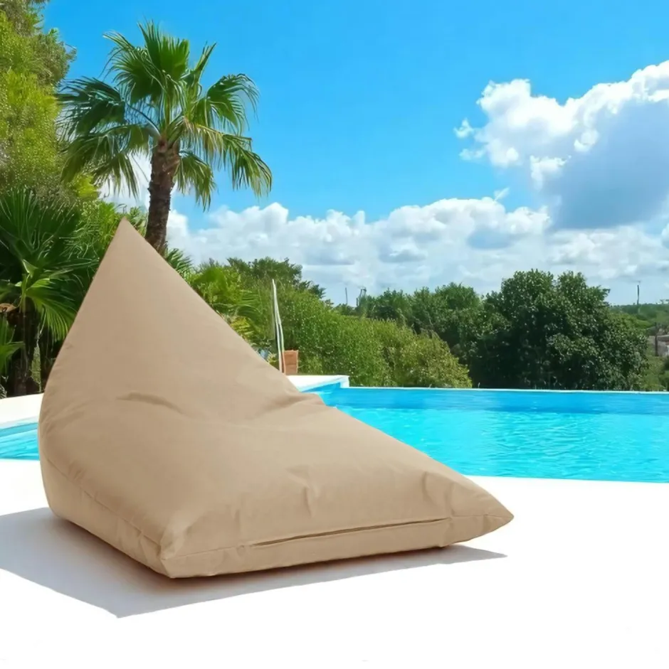 ARTA Coussins / Poufs De Jardin|Pouf berlingot extérieur noir