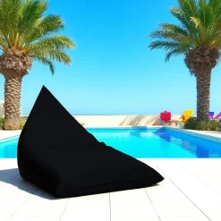 ARTA Coussins / Poufs De Jardin|Pouf berlingot extérieur orange