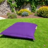 ARTA Coussins / Poufs De Jardin|Pouf coussin de sol extérieur violet - 100 cm