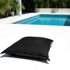 ARTA Coussins / Poufs De Jardin|Pouf coussin de sol extérieur bleu - 100 cm