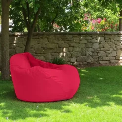 ARTA Coussins / Poufs De Jardin|Pouf poire géant extérieur rouge