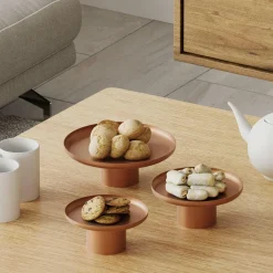 Arts De La Table·Plateaux|Présentoir en métal cuivré (3 tailles)