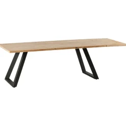 CONSTENTA Rallonges De Tables À Manger|Rallonge pour table à manger 200 cm finition blanchie COSTENTA