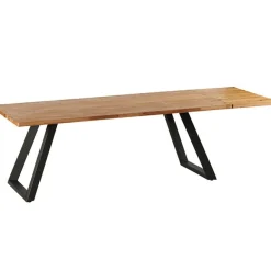 CONSTENTA Rallonges De Tables À Manger|Rallonge pour table à manger 200 cm finition miel COSTENTA