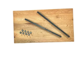 ETNA Rallonges De Tables À Manger|Rallonge pour table bords droits (180/200/240) chêne huilé