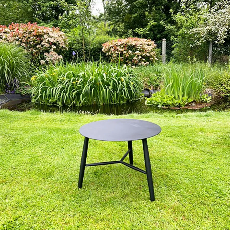 BAHIA Salons De Jardin·Ensemble Repas|Salon de jardin en bois d'acacia (1 table à manger 160 cm + 2 bancs 130 cm)