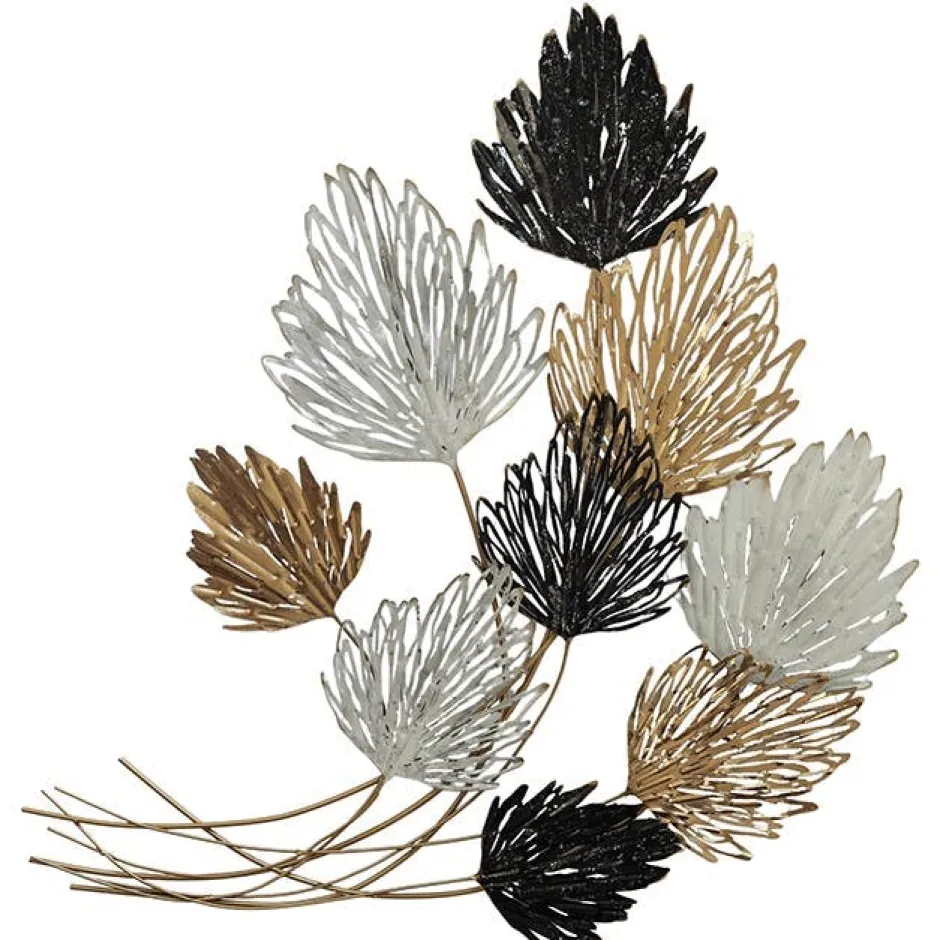 Objets Décoration·Figurines / Statues|Univers Déco·Design Contemporain|Sculpture moderne "Estilo" dorée socle blanc