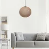 AROSA Suspensions / Lustres|Suspension bohème jute naturelle - forme boule, ø38 cm
