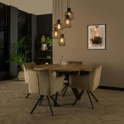 RALF Suspensions / Lustres|Suspension design en verre fumé 3 abat-jour coniques