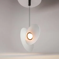 JUNO Suspensions / Lustres|Suspension design LED – abat-jour diabolo bleu